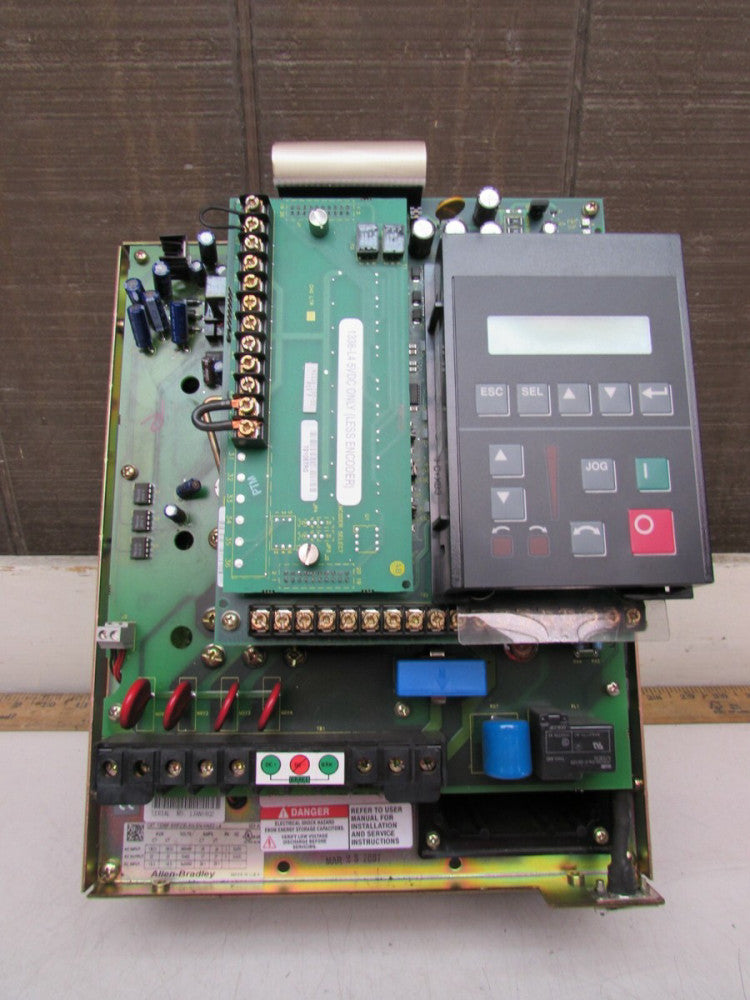 ALLEN BRADLEY 1336 PLUS II DRIVE 1336F-BRF200-AN-EN-HAS2-L4 20HP XLNT TAKEOUT !!