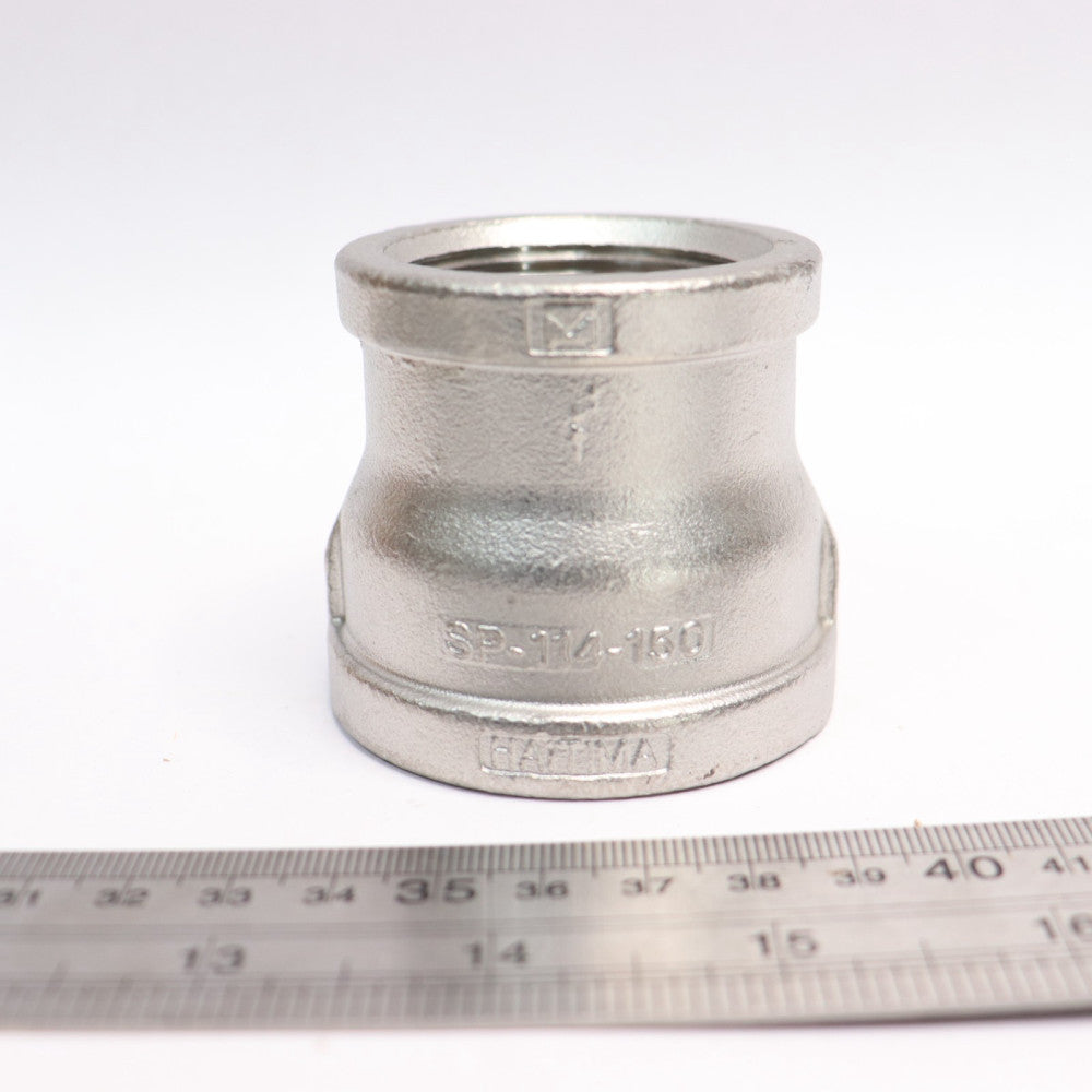 Ferguson Threaded Coupling Stainless Steel 1-1/2" x 1-1/4" IS6CTCSP114JH