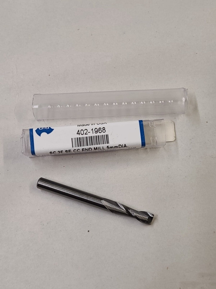 New OSG 402-1968 5mm Carbide End Mill 2 Flute Square