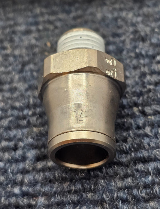 ( QTY 3 ) LAWSON PRODUCTS 17865: 1/2" TUBE X 1/4 N MALE CONNECTOR