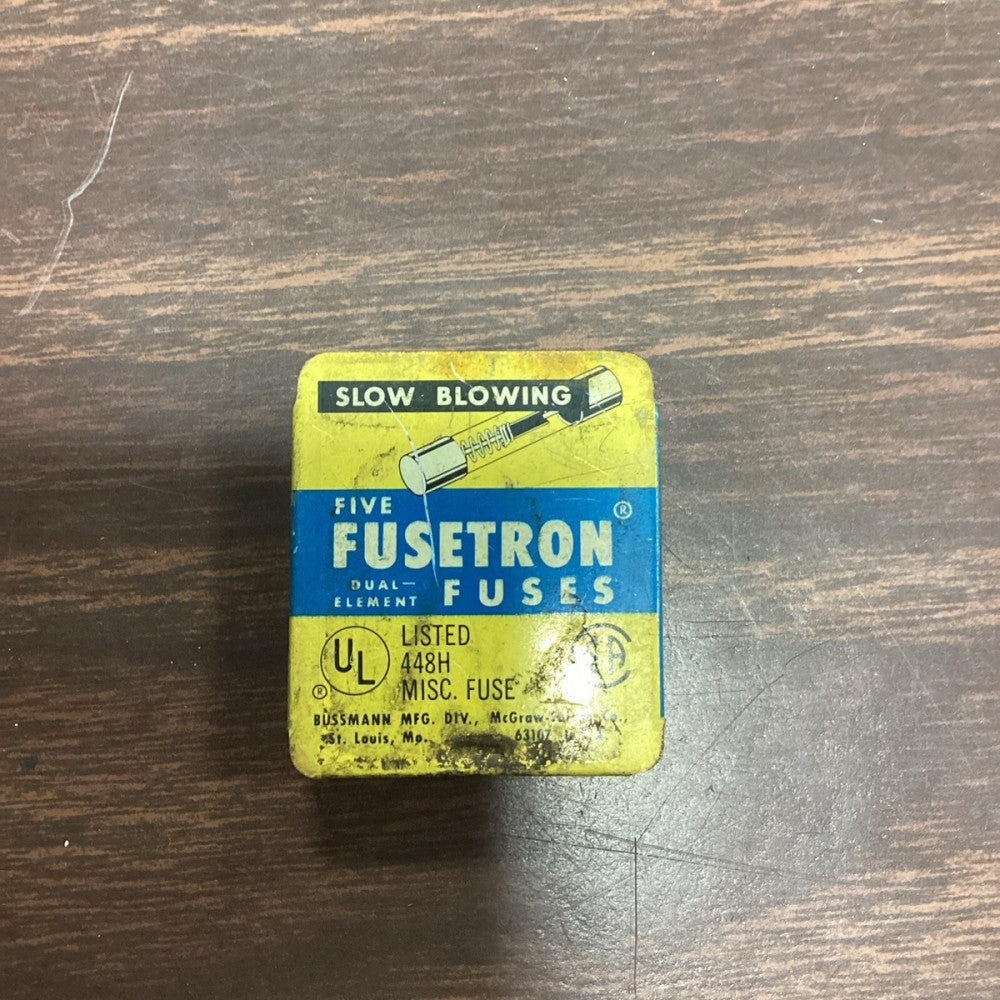Fuse MDL 6/10 amp Buss SLO/Blow250V AC