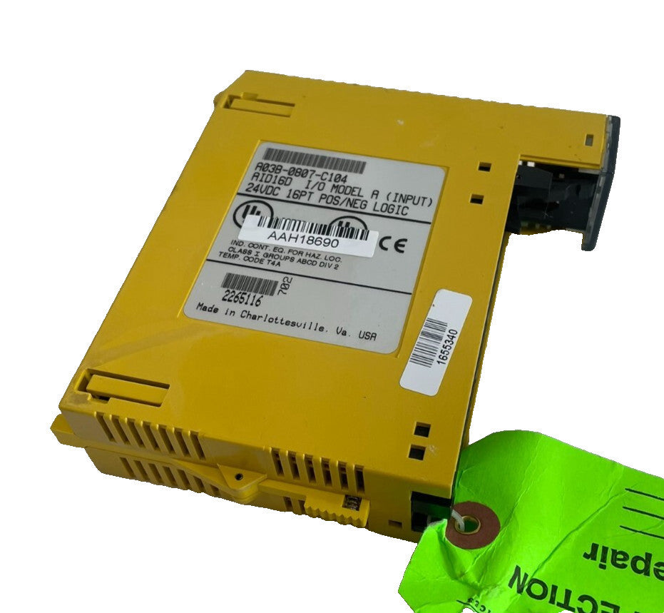 REPAIRED FANUC A03B-0807-C104 INPUT MODULE 24VDC A03B0807C104