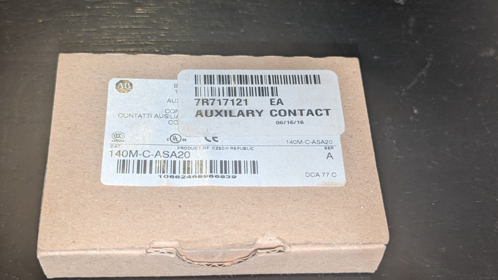 Allen Bradley 140M-C-A Series A Auxiliary Contact