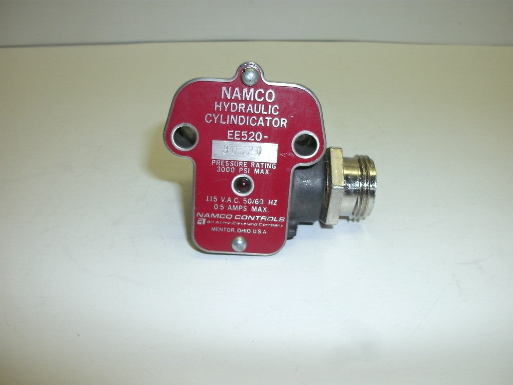 NAMCO EE520-30520 HYDRAULIC CYLINDICATOR 0.5 AMPS 115 V.A.C. 50/60 HZ 3000 PSI