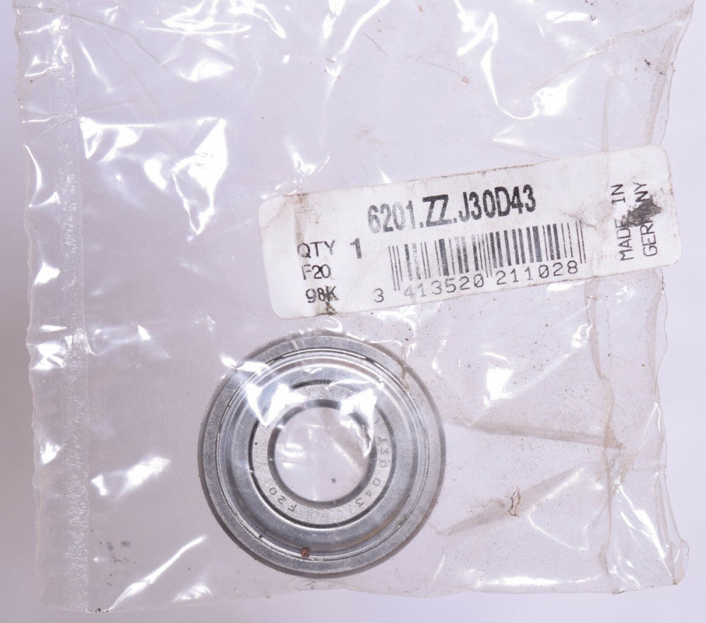 SNR Double Shielded Steel Ball Bearing 6201.ZZ.J30D43