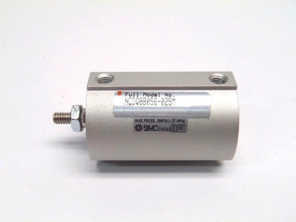 SMC NCDQ8B056-025M Pneumatic Cylinder 200 PSI 1.37 MPa