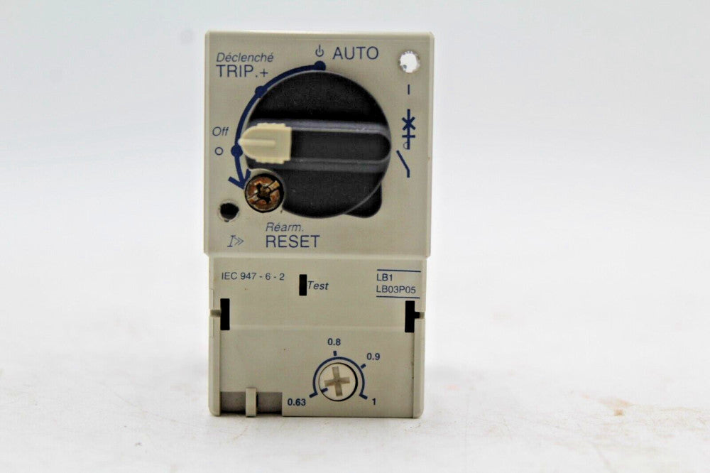 TELEMECANIQUE LB1-LB03P05 STARTER OVERLOAD SWITCH