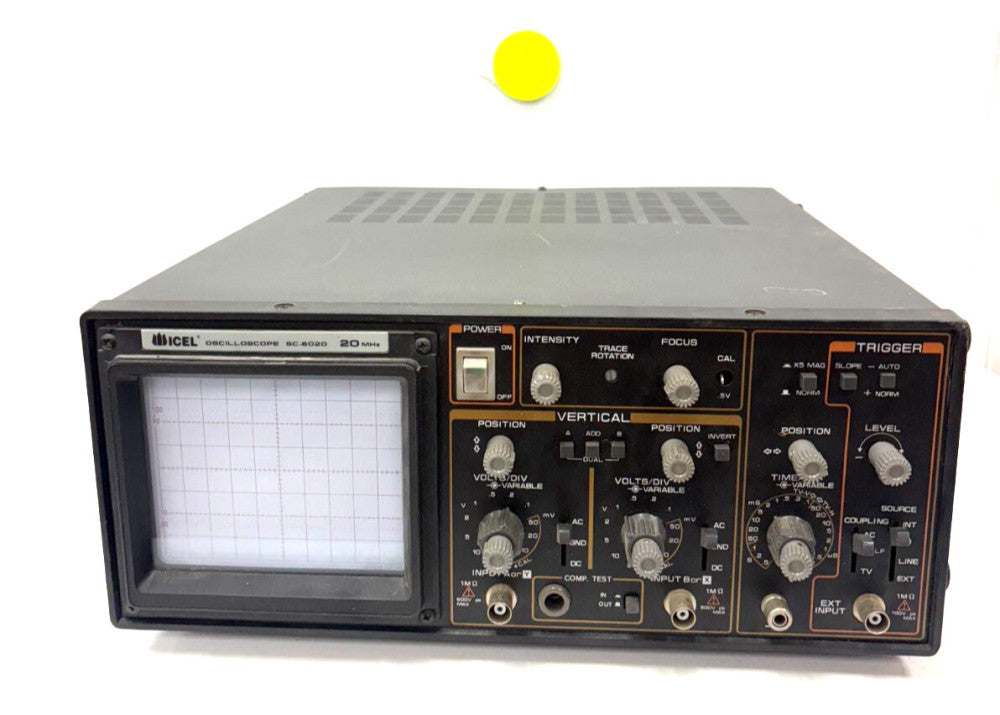 WICEL OSCILLOSCOPE SC-6020 20MHZ