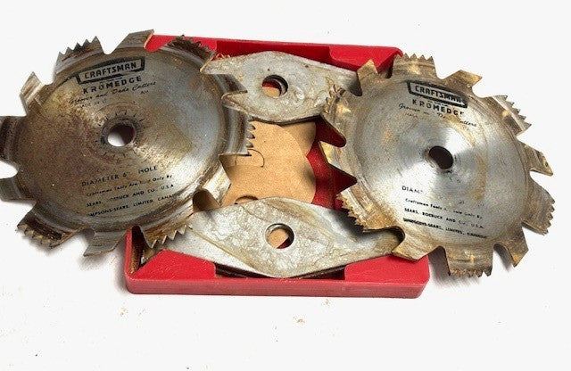 CRAFTSMAN GROOVER AND DADO 6" CUTTER SET 5/8" HOLE DIA.