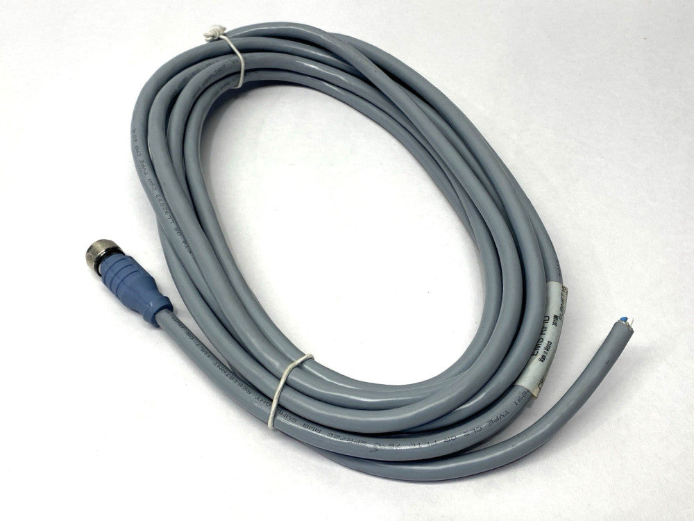 Datalogic CBL-1494-05 Single Ended Connector Cordset M12 5m CUT LEADS