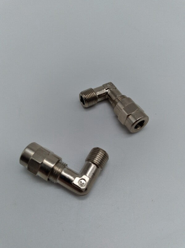 NEW Meltex 250319A 90 Degree Male Elbow Fitting Lot of 2