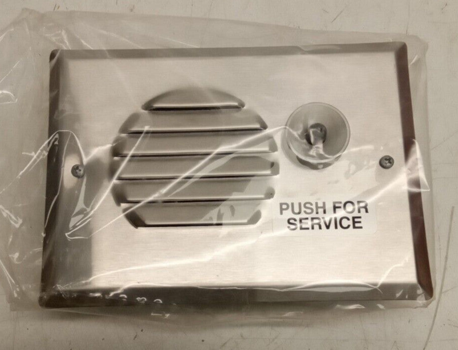 RDM 3M 78-8028-9195-8 Call Station w/o Backbox (Push For Service) 1 Button