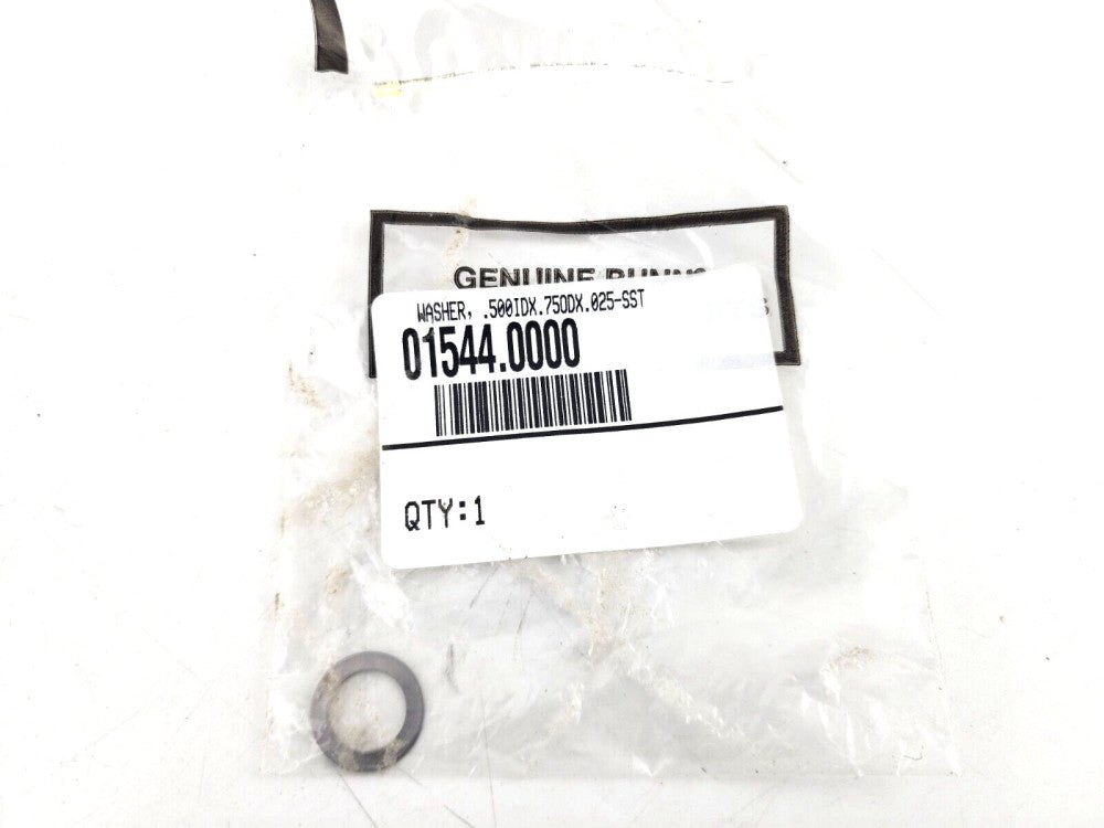 Bunn 01544.0000 Washer, Stainless Steel, .500" ID x .75" OD x .025"