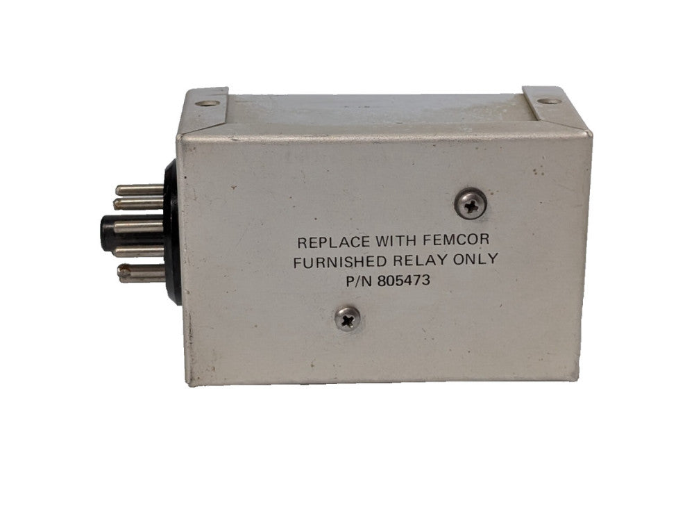 Femcor 805473 11-Pin Plug-In Metal Housing Replacement Relay