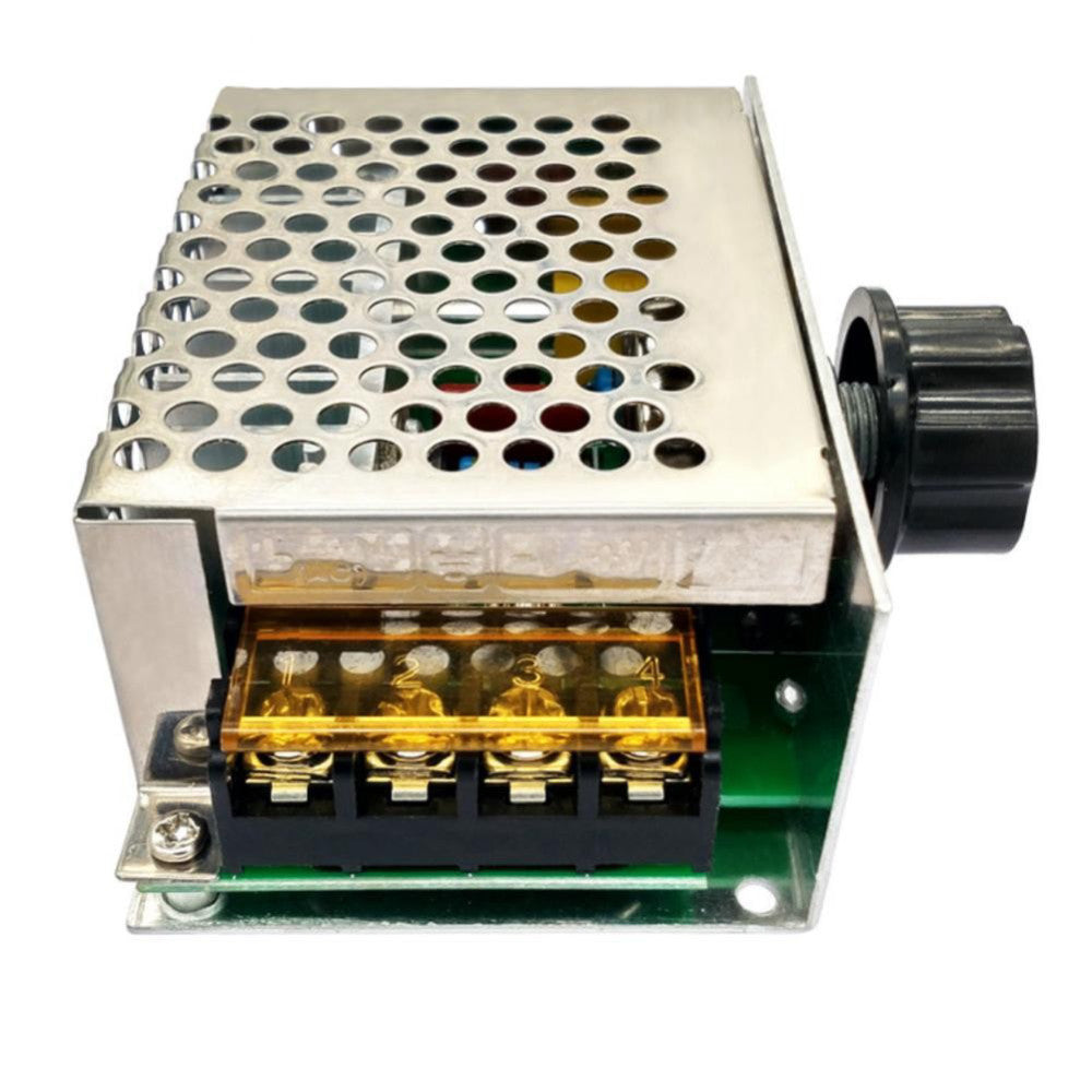 4000W Electronic Voltage Regulator Dimming Speed Temp Regulation Control Switch