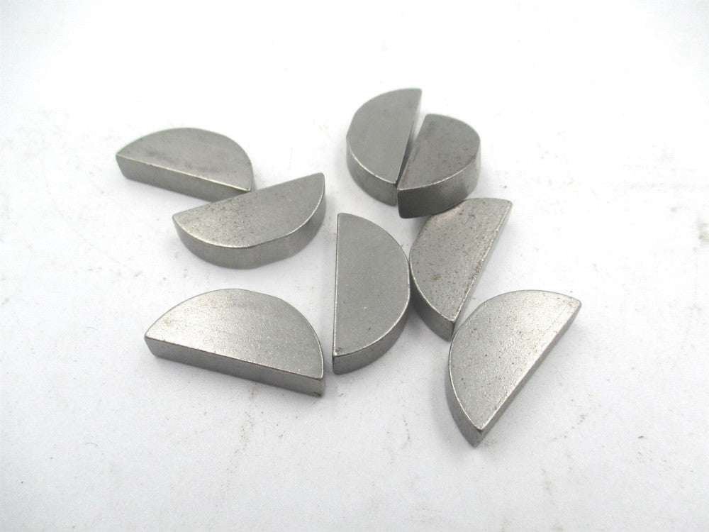 (SH708) #708 7/32 x 1" OAL Woodruff Key - Lot of 8