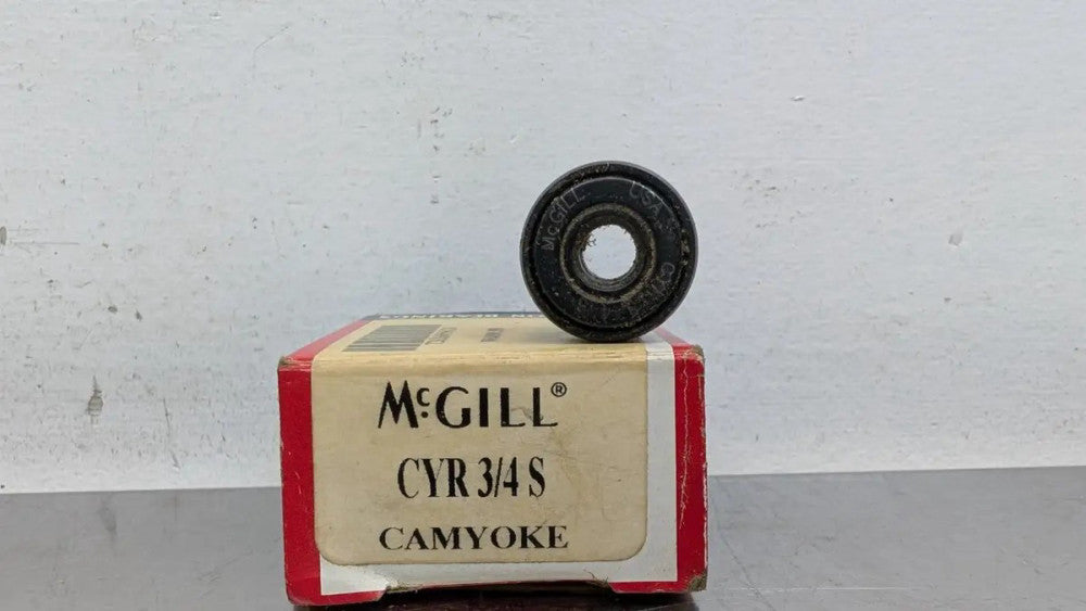 McGill CYR 3/4 S Cam Yoke Roller .25" ID .75" Roller OD .50" Roller Wide
