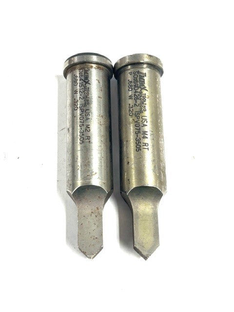 IMPAX TOOLING BLANK MOLD DIE & PUNCHES ISPV075-3505 LOT OF 2