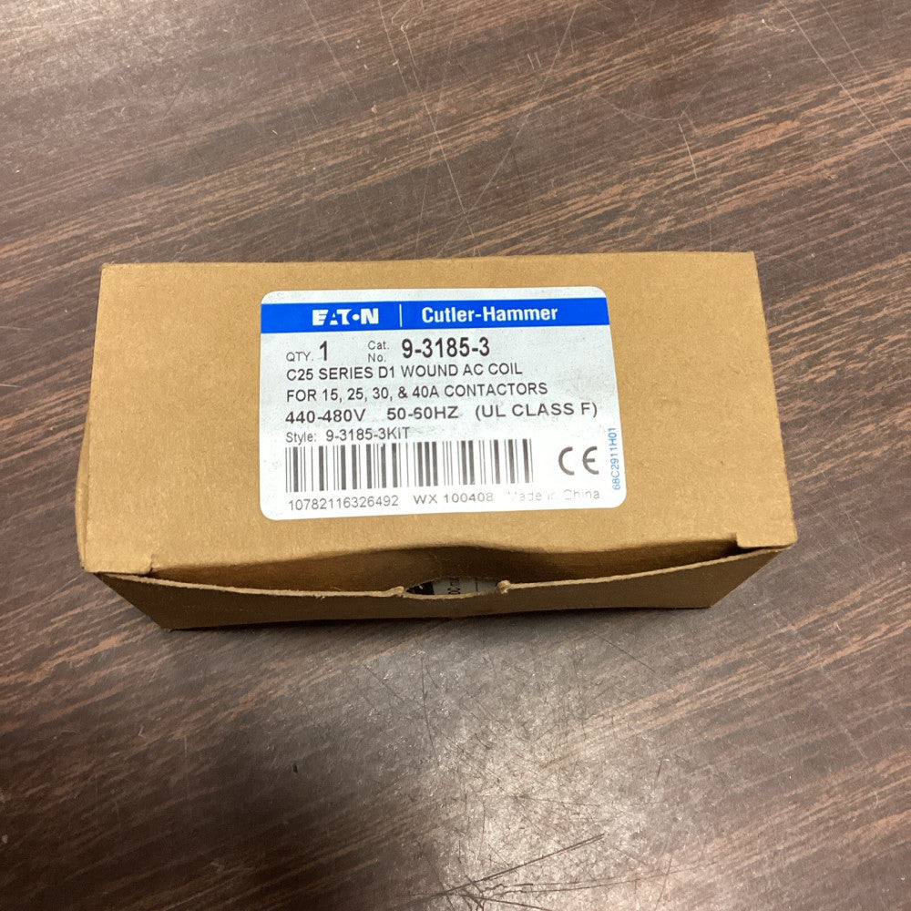 Eaton Cutler-Hammer 9-3185-3 C25 Series D1 Wound AC Coil 440-480V 50/60Hz