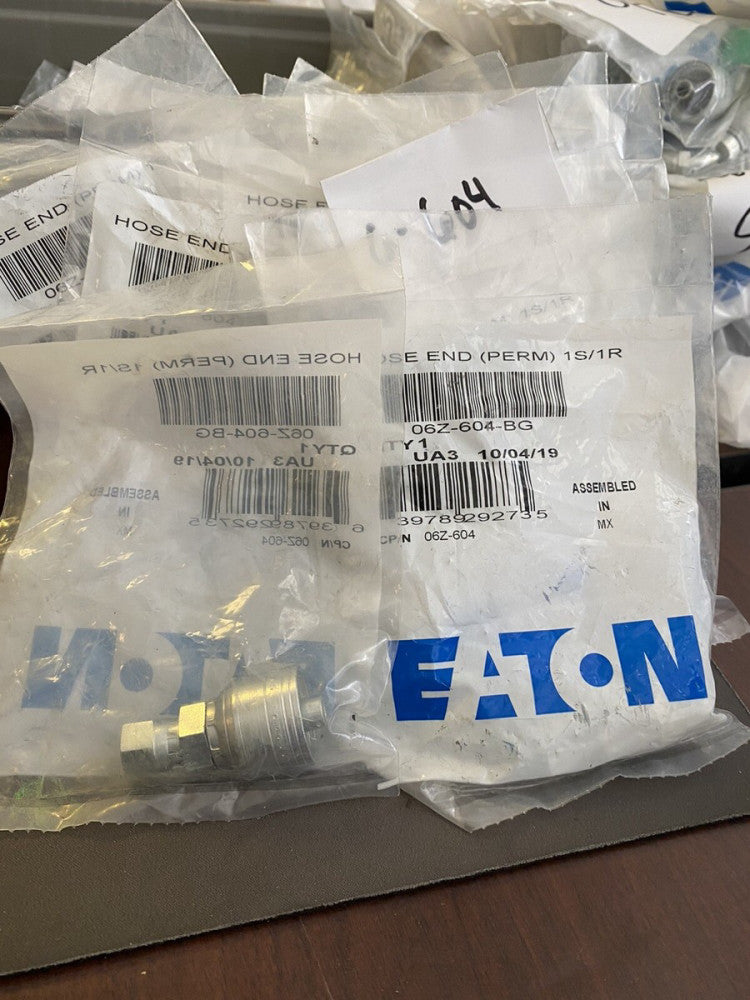 BRAND NEW WEATHERHEAD 06Z-604-BG - Eaton Z Series Crimp Hose ( 7 PER ORDER )