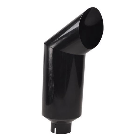 4-8 curved black, made of stainless steel 409, sprayed with black paint, wall th