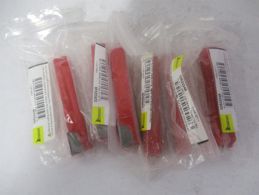 (383-0132) 3/8 x 3/8″ x 2-1/2" OAL Square Turning Single Point Tool Bit - Qty 6