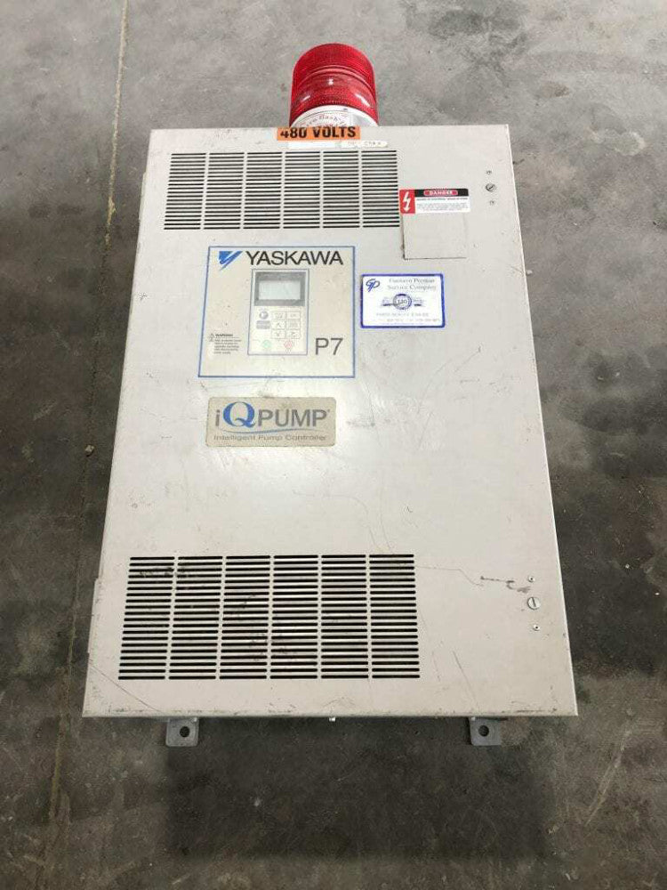 Yaskawa P7CVB0217K VFD Variable Frequency Drive 0-460V 0-60Hz 480V 50/60Hz 3PH