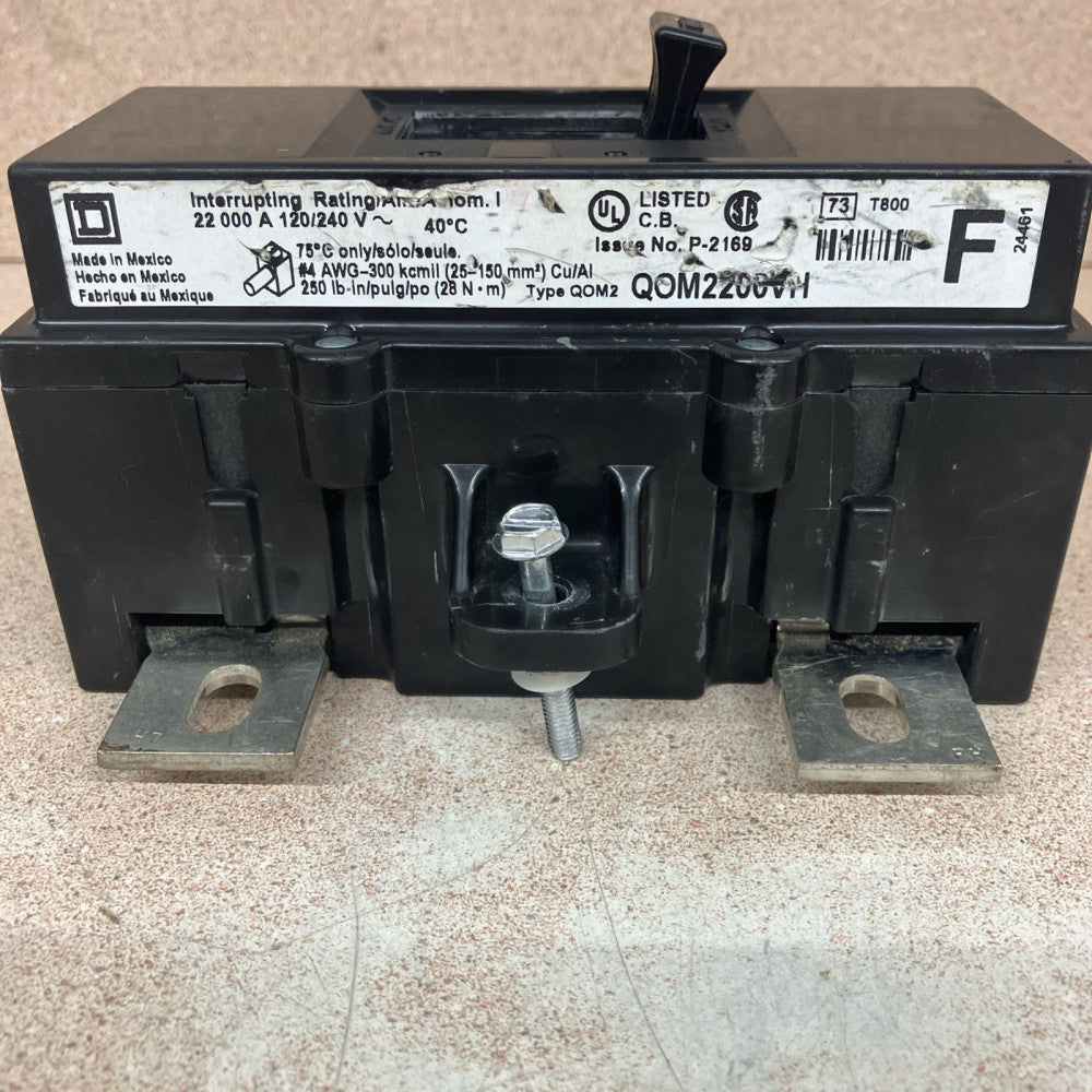 NOS Square D QOM2200VH Circuit Breaker 120/240V SEE PICS