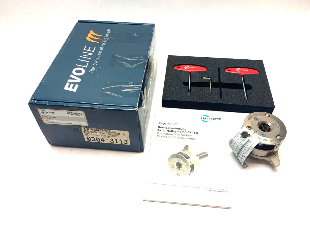 LMT Fette 7137660 EVOline Thread Rolling Axial Die Head ARK-F2 EVO