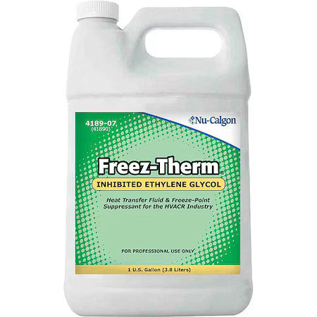 Nu-Calgon 4189-07 Freeze Protectant, Blue, 1 Gal, Bottle