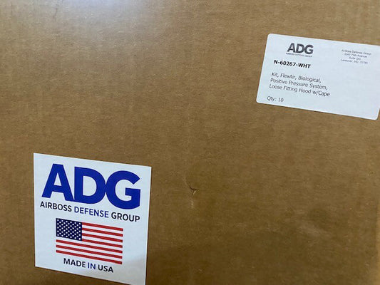 (10 Pack) N-60267-WHT Air Boss™ Defense TVI FlexAir™ PAPR Systems 