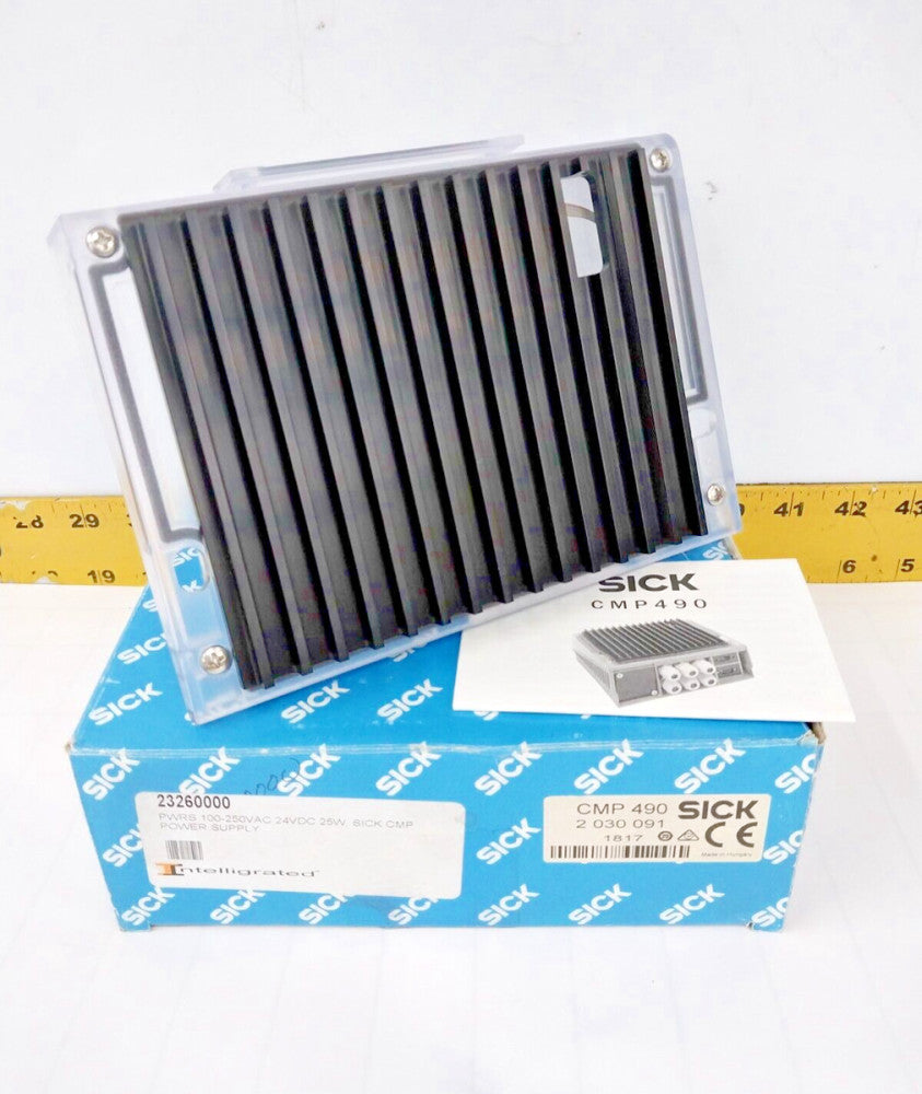NEW SICK POWER SUPPLY MODULE 100-250 VAC INPUT 24 VDC OUTPUT  CMP490 / 2 030 091