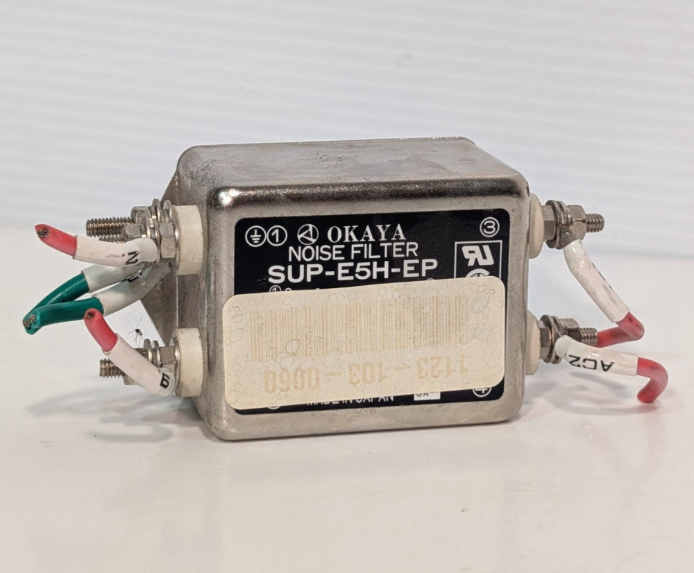 Okaya SUP-E5H-EP Single Phase Noise Filter Electrical Interference Suppressor
