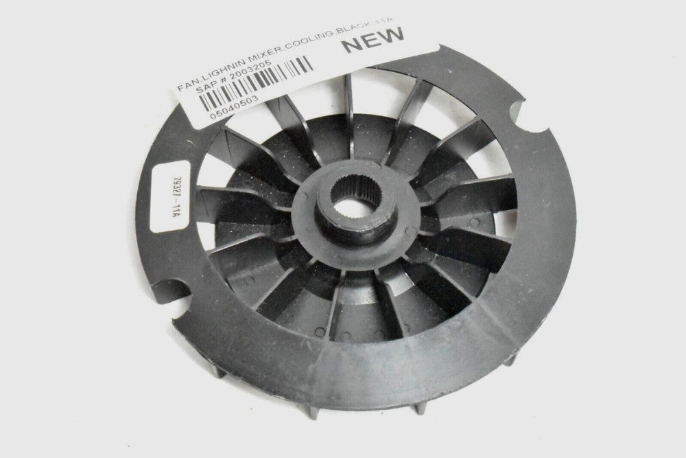 Reliance Electric Baldor 79327-11A Plastic Electric Motor Fan Black 7932711A