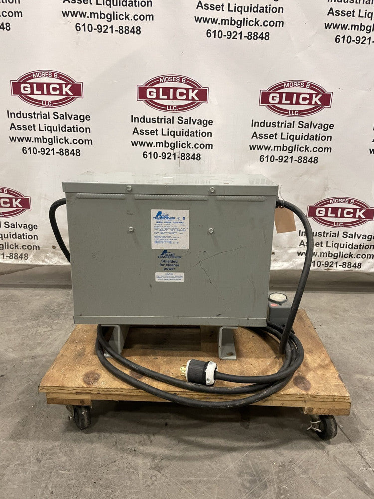 Acme Transformer T-3-53341-1S 15KVA Transformer 480V 240/120V 3PH
