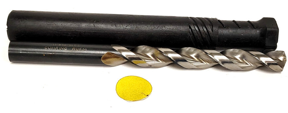 GUHRING M12 2 FLUTE HELICAL DRILL BIT 100MM FLUTE LENGTH 150MM OAL 11.190