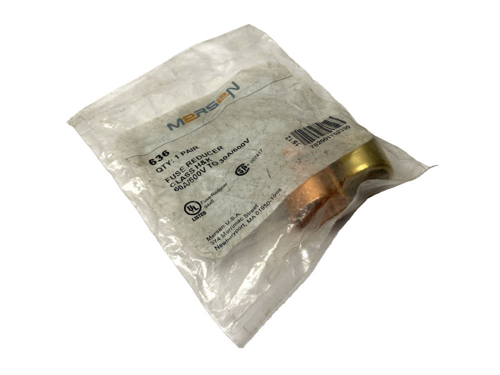 Mersen 636 Fuse Reducer Class H&K 60A/600V to 30A/600V