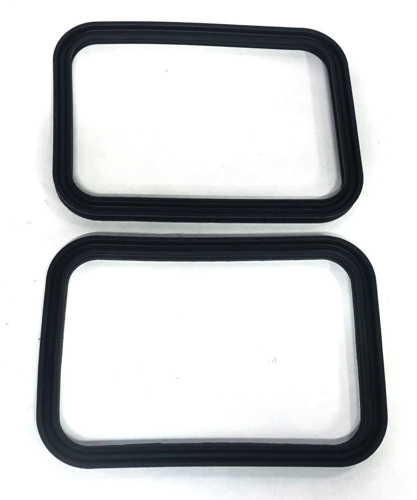 Unbranded 8-3/8X6-3/4 IN OD 7-3/8X4-3/4 IN ID Rubber Seal 288312A [Lot of 2] NOS