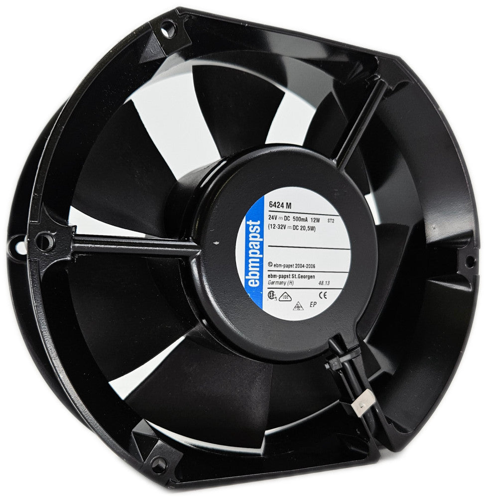 ebmpapst 6424M Ventilation Fan 24V 5" Black 