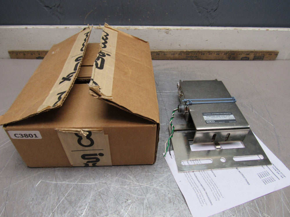 PECO C3801 CONTAINER STOP ELECTRO-ARM 25W 115V NEW IN BOX MAKE OFFER !!