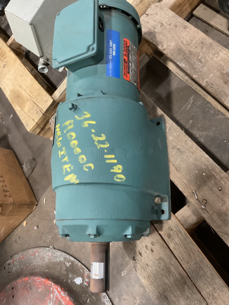 RELIANCE AC MOTOR 1HP 1725 RPM / Dodge 1Hp Gearmotor #4079FMLSI