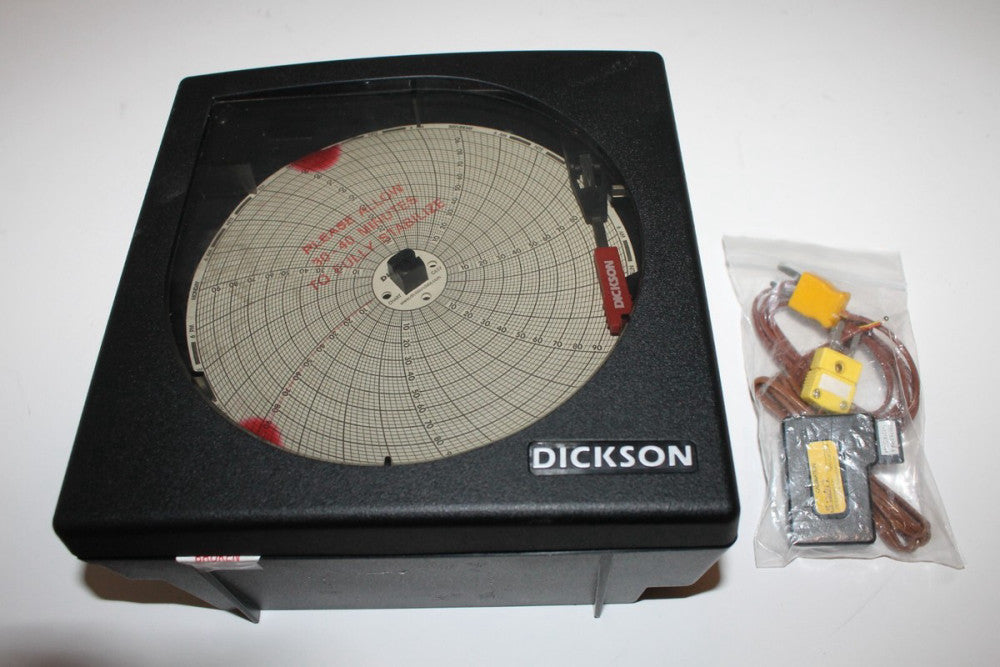 DICKSON KT6P1 Circular 6" Temperature Chart Recorder