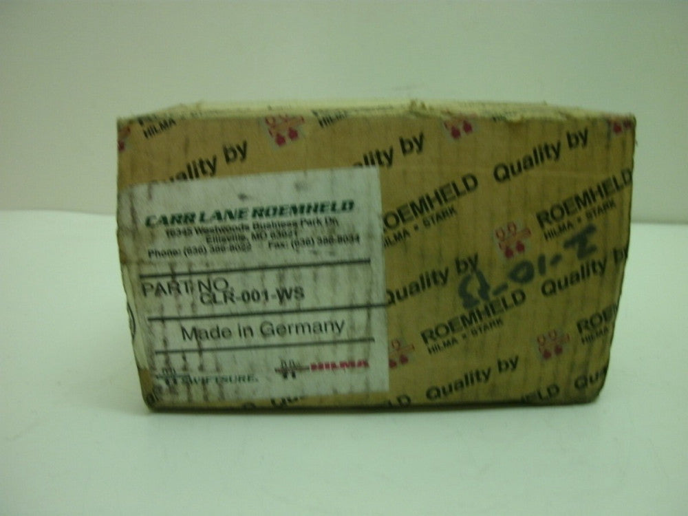 CARR LANE ROEMHELD CLR-001-WS THREADED BODY WORK SUPPORT SPRING EXTENDED NIB