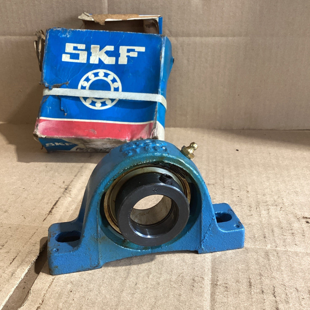 SY1.3/8FM - SKF Y-Bearing Plummer Block Unit - 34.925mm - Bore Size NOS