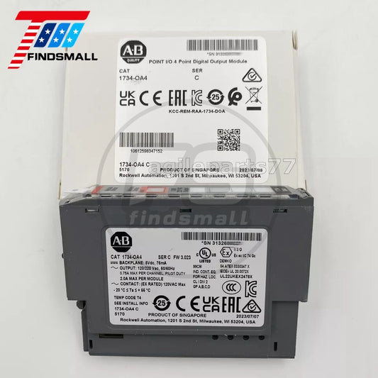 2022 USA Ship Sealed AB 1734-OA4 POINT I/O 4 Point Digital Output Module 1734OA4