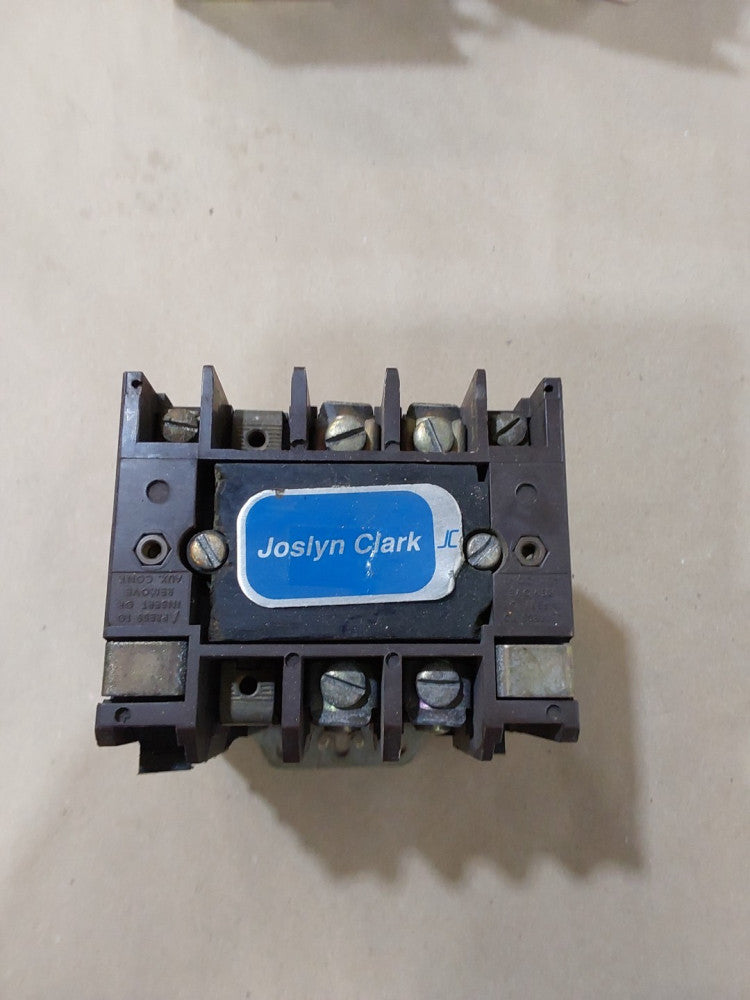 Joslyn Clark 30 Amp Contactor T77U021 Bulletin 7707 Type TM