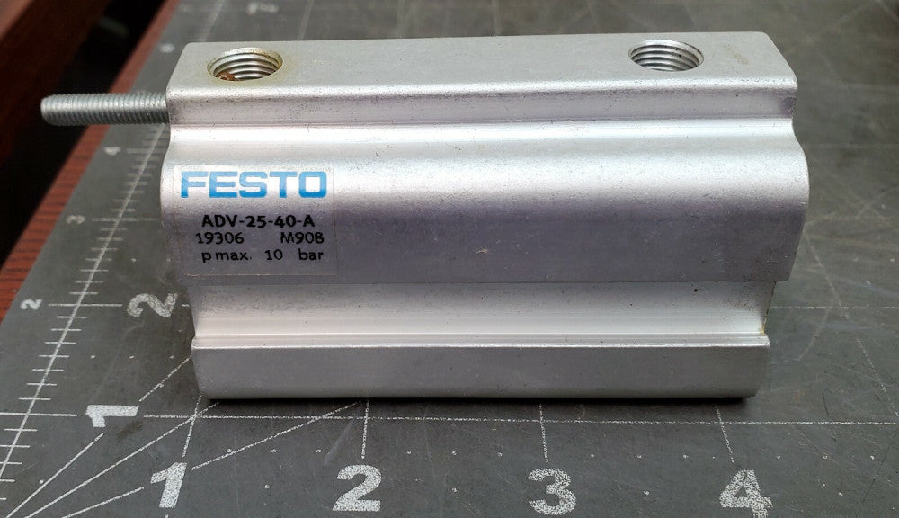 FESTO 19306 Double Acting Short Stroke Cylinder ADV-25-40-A [Z4B3]