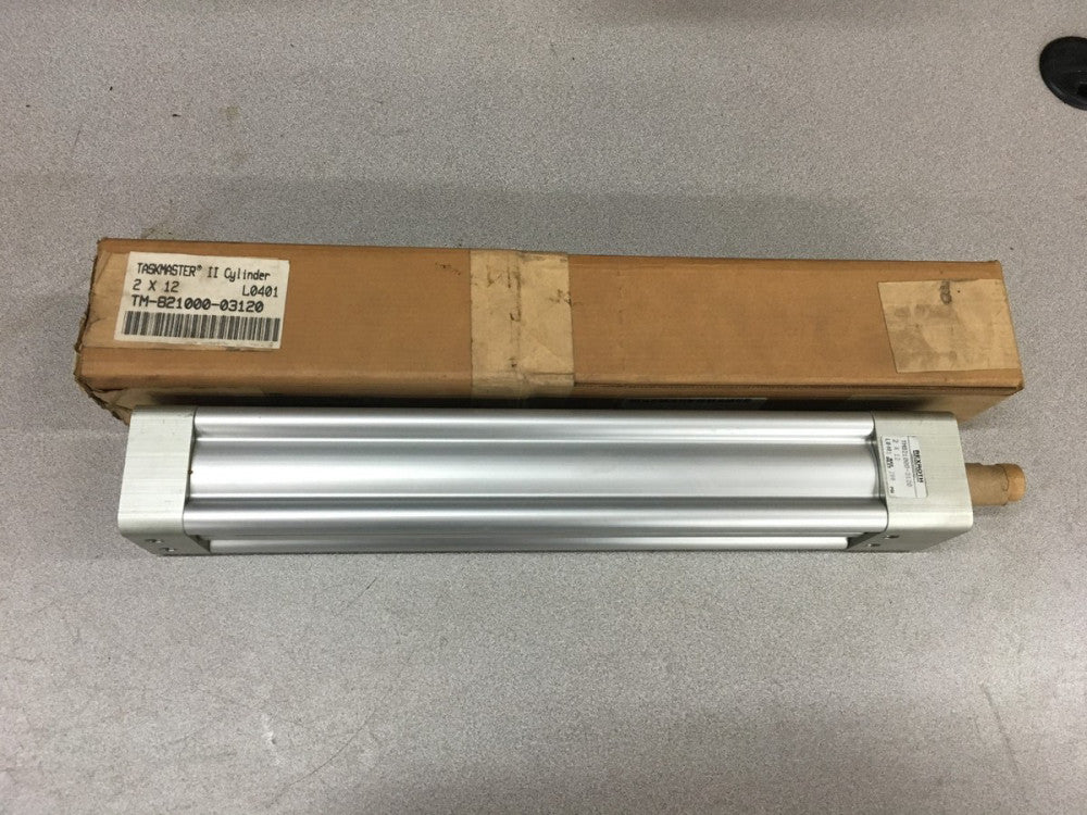 NEW IN BOX REXROTH TASKMASTER PNEUMATIC CYLINDER TM821000-3120