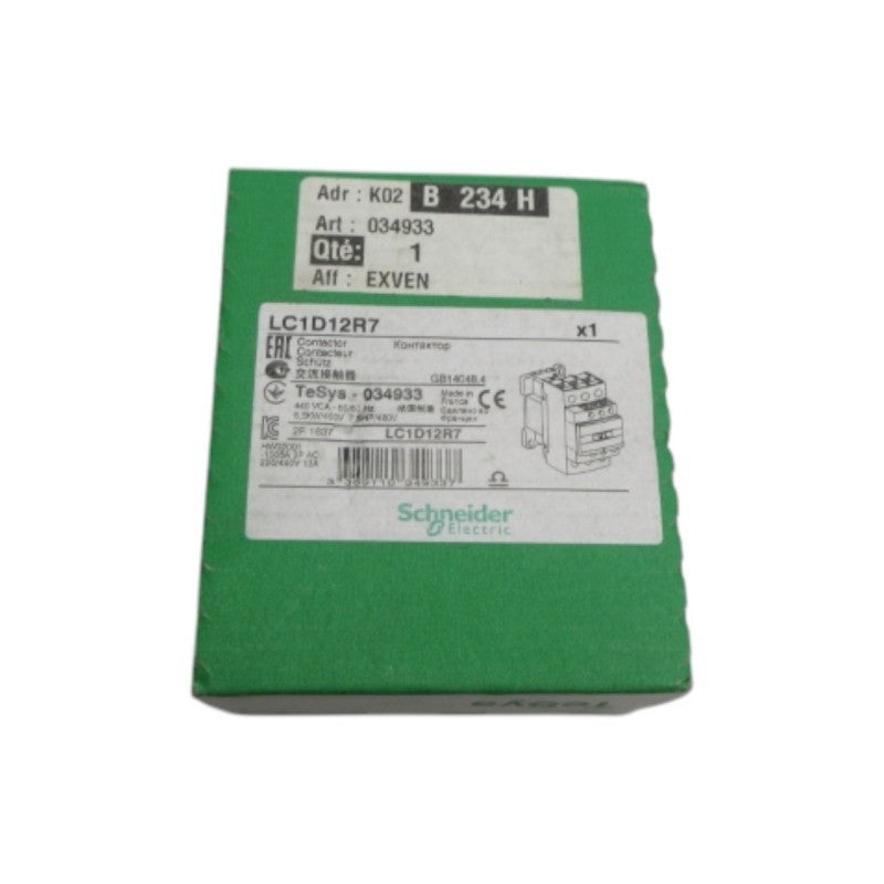 SCHNEIDER ELECTRIC LC1D12R7 440VAC NSFS