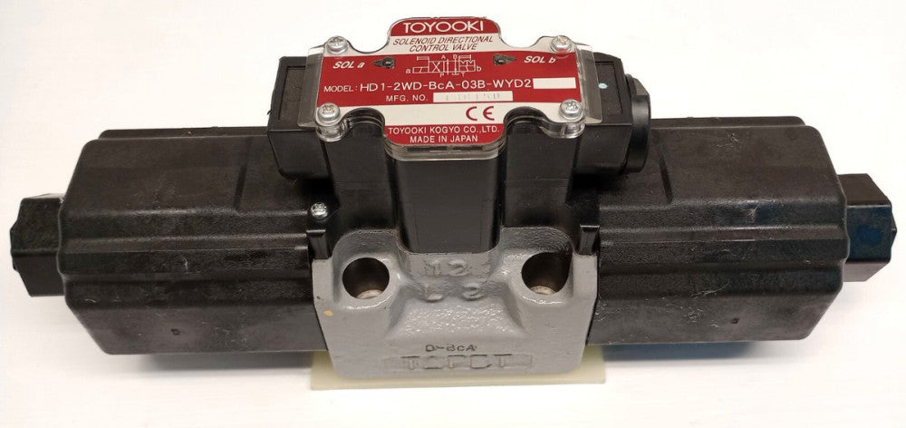 Toyooki HD1-2WD-BcA-03B-WYD2 Solenoid Directional Control Valve Toyooki Kogyo